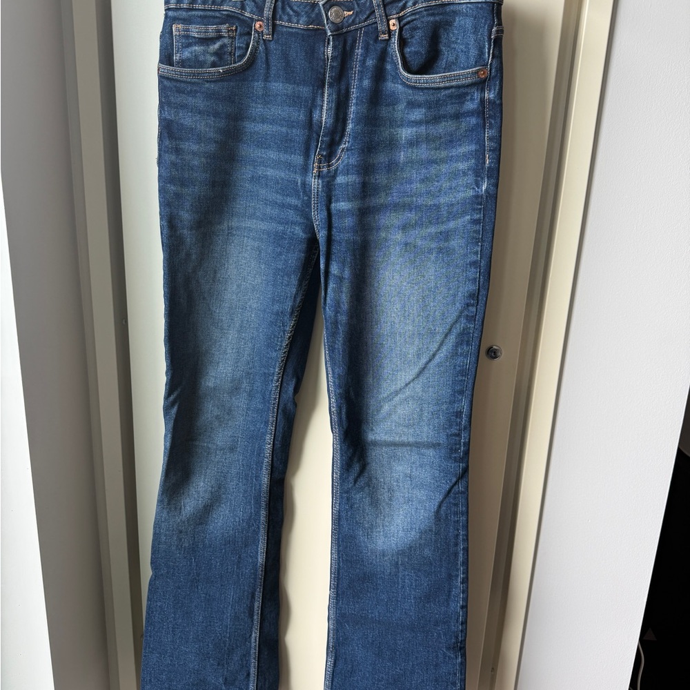 Zara Dark Blue Denim Jeans